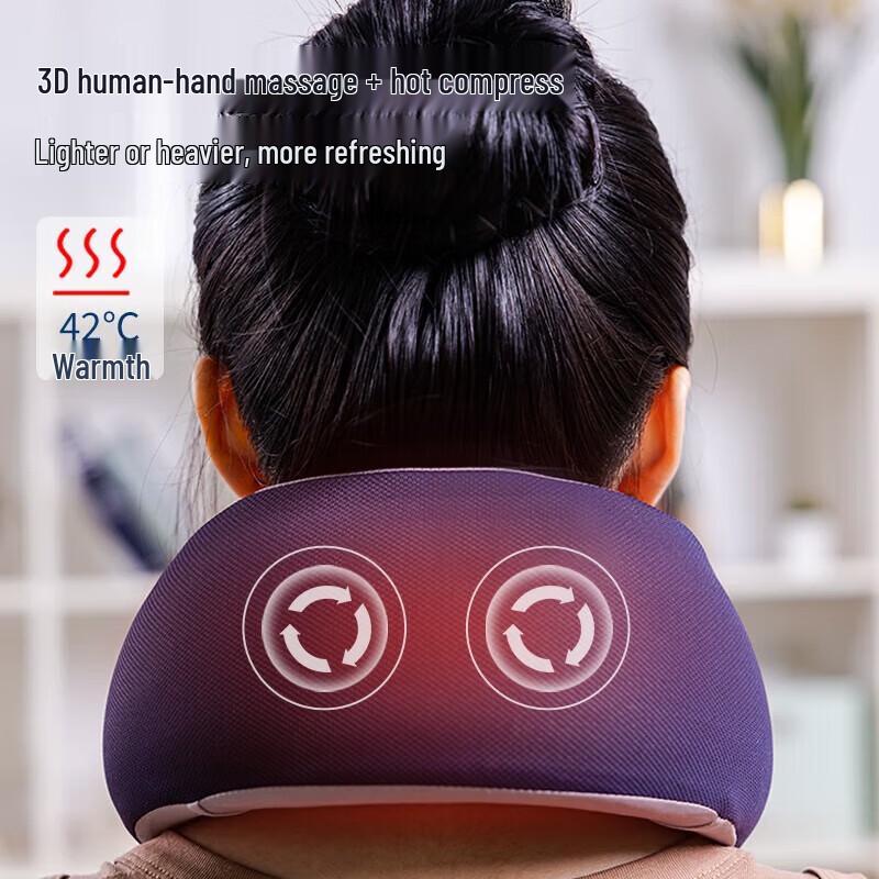 Morphy Richards MR3125 U-Shaped Neck and Shoulder Massager Pillow CN plug (adapter included)