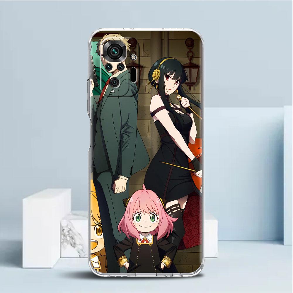 Противоударный чехол для телефона Redmi Note 11 11E 10 9 8 Pro 11S 9S 10S K40 9A 9C 8T 7 10C 9t 9s Мягкий чехол Последние комиксы Семья шпиона