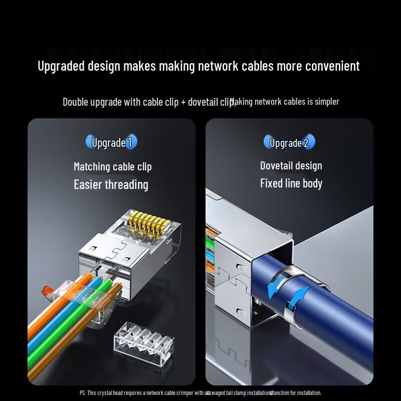 UGREEN Cat8 Shielded RJ45 Connector