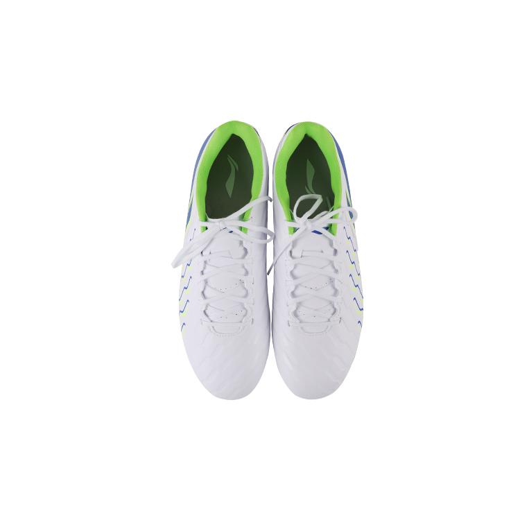 Li Ning MG Многофункциональная амортизация Устойчивость к скольжению Износостойкость Футбольные бутсы Мужские Белые YSFU005-1