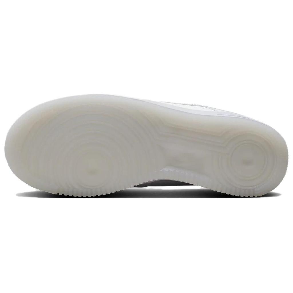 Nike Air Force 1 07 LX Glitter Swoosh Women Sneakers White Cool-Grey Multi-Color HQ3461-191