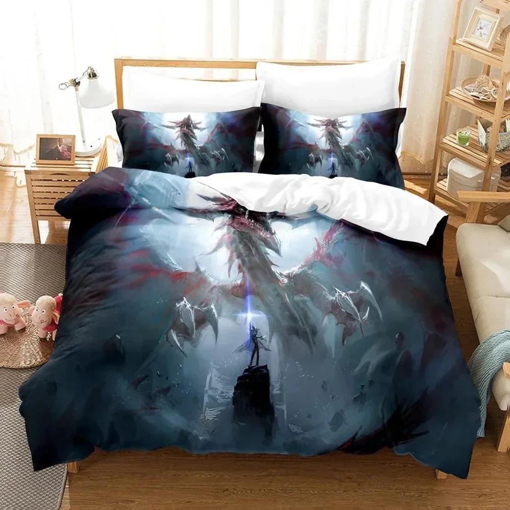 Fashion 3D The Yu Gi Oh Bedding Sets Duvet Cover Set With Pillowcase Twin Full Queen King Bedclothes Bed Linen Customizable