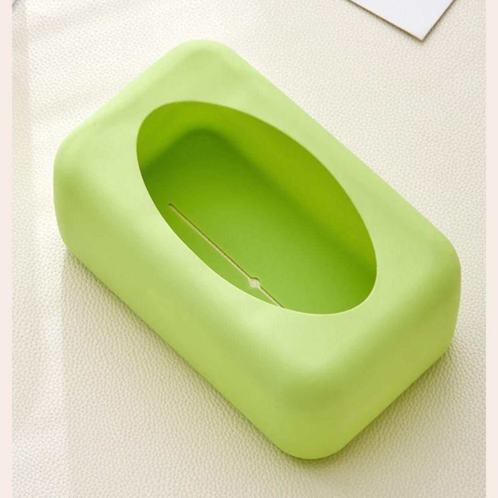 Simple Style Tissue Storage Holder Portable Paper Storage Box High Quality Silicone Tissue Box