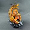 Q Version Z Figure Ssj3 Goku Action Figures Dragon Fist Explosion 14CM PVC GK Statue Collectible Model Toys