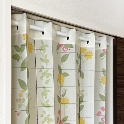 Noren Kobo Гармошка Штора Ghibli Мой сосед Тоторо Штора-паттер Разделитель комнаты Штора Hidamari Ivory Ширина 96 x Длина 200 см 98336