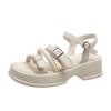 Summer New Thick-soled Heightening Open-toed Flat-soled Sandals