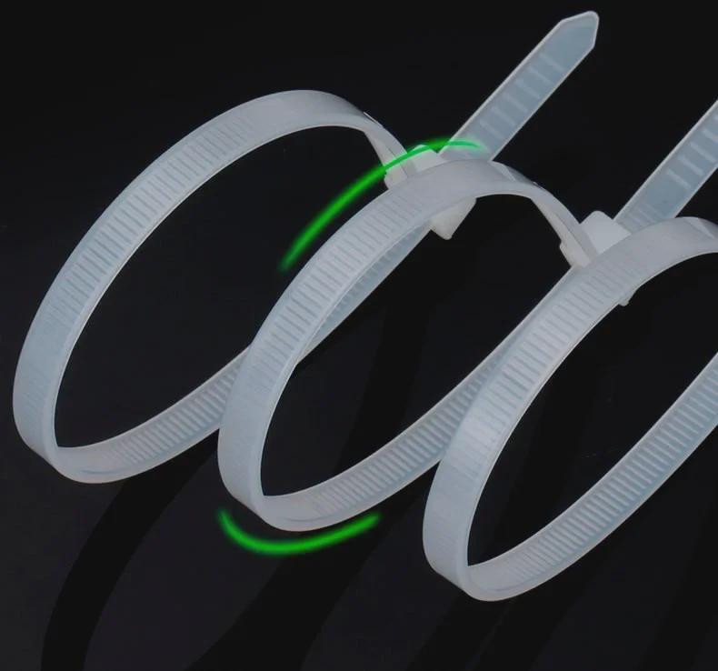 Самоблокирующийся широкий нейлоновый кабельный хомут - большой, утолщенный пластиковый хомут