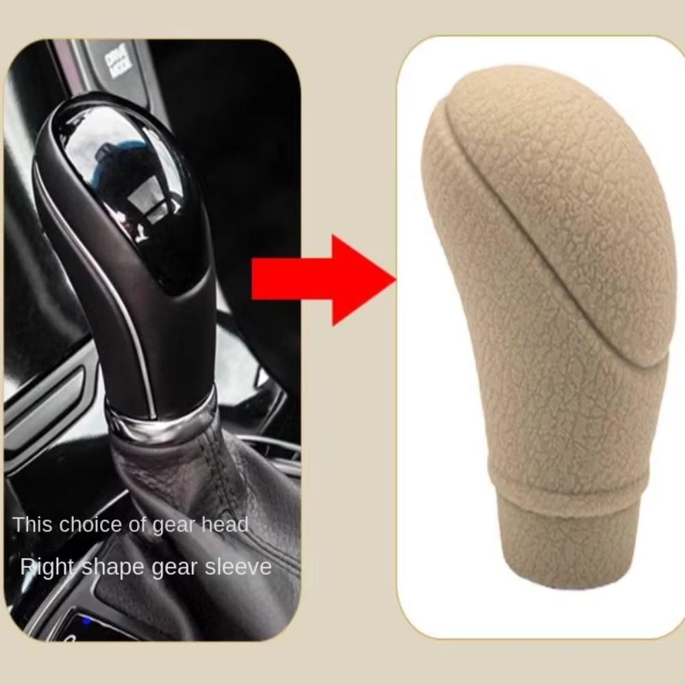 Silicone Car Gear Shift Knob Cover Non-Slip Gear Shift Case Car Accessories