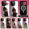 Cute M-monchhichis-s Phone Case For iPhone17,16,15,14,13,12,11 Plus,Pro Max Magnetic Magsafe Wireless Charging