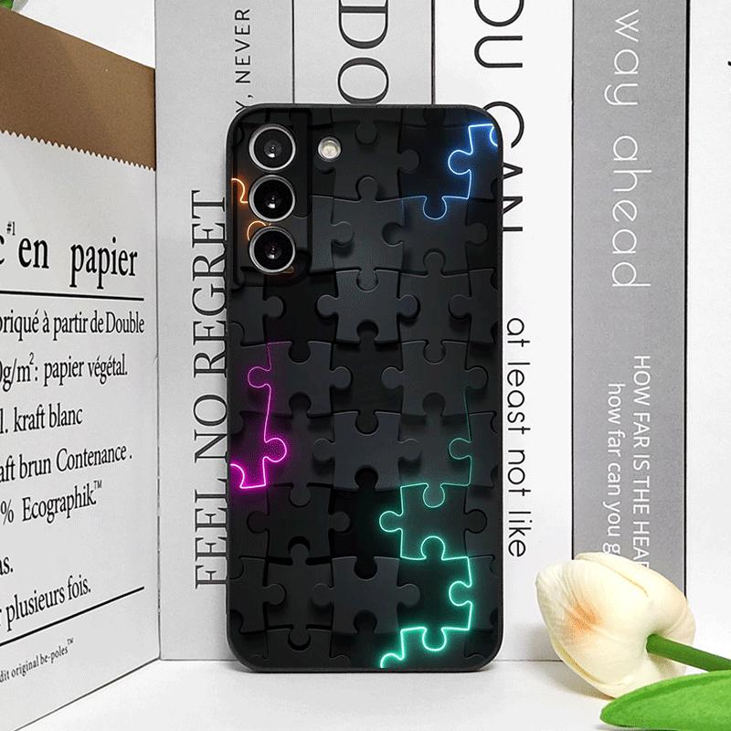 Стильный Художественный Чехол-Пазл для Телефона Honor Huawei 200 100 400 PRO 90 80 Lite Magic 7 6 5 Pro 5G Ударопрочный Мягкий Чехол