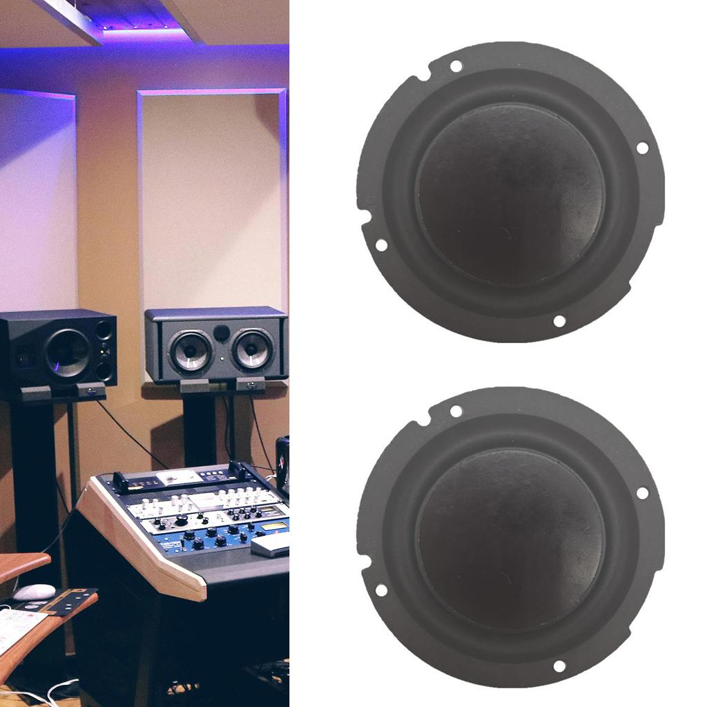 Диафрагма баса Пассивный радиаторный динамик Запчасти для ремонта 57-мм динамиков для домашнего кинотеатра Аксессуары для динамиков Диафрагма сабвуфера