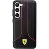 Чехол для Samsung Galaxy S23 Plus Ferrari Перфорированный Черный