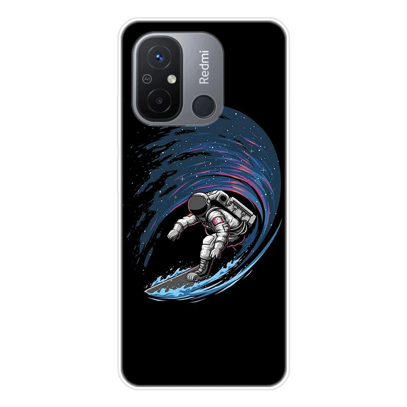 Для Xiaomi Redmi 12C 12 C Redmi12C чехол Мягкая силиконовая задняя крышка Мультяшный чехол для телефона Разнообразие