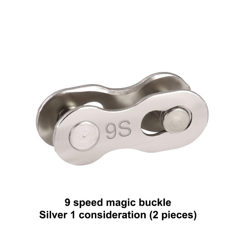 Пара цепей для горного шоссейного велосипеда Magic Buckle 8S/9/10/11/12 скоростная цепь с быстросъемной пряжкой