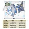 Keroro Gunsou Frog Super Warm Blanket  Decorative Plush Throw Blanket Aesthetic Couch Chair Flannel Bedspread Sofa Bed Cover