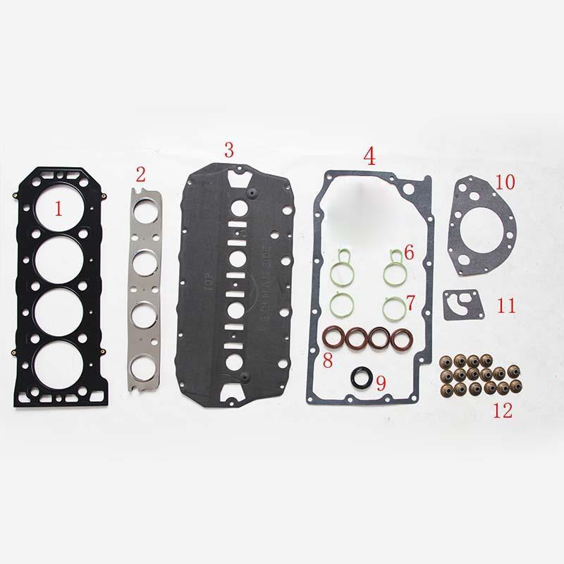 18K4G 18K4F FOR ROVER 75 (RJ) 200 MG MGF (RD) TF 1.8 METAL Engine Rebuilding Kits Engine Gasket Full Set LVQ000120 50186200