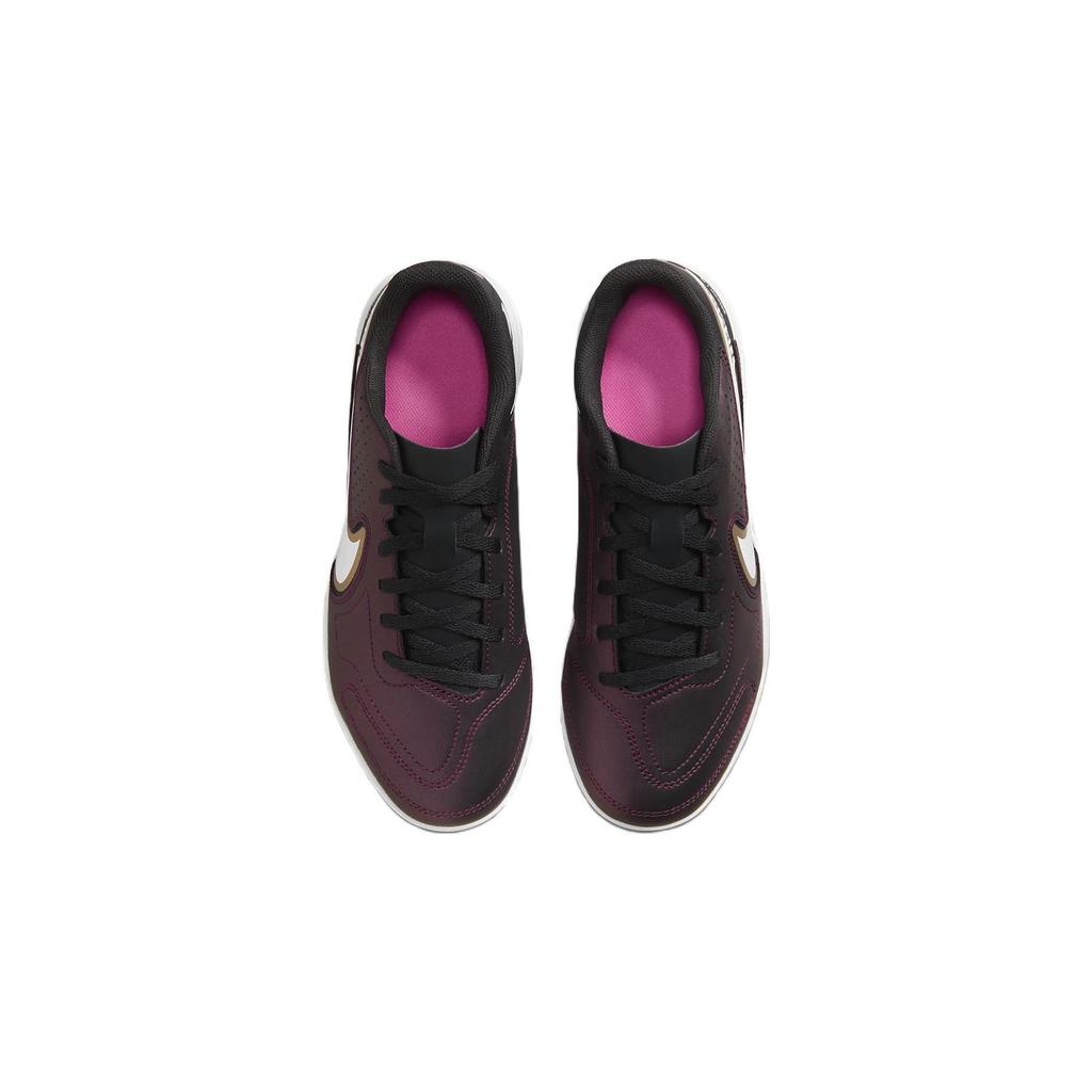 Nike Детские футбольные бутсы с низким верхом Tiempo Legend 9 Club TF Детские футбольные бутсы Фиолетовый Белый DR6071-510