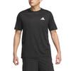 adidas Мужская однотонная футболка D2M Черная KA8338