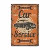 Classic Auto Garage Car Full Service Metal Tin Signs Wall Art Posters Plate Wall Decor for Bars Man Cave Cafe Clubs Garage Retro