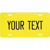 Custom License Plate for Front of Car Personalized Aluminum Car Tags 6 X 12 Inch Universal Fit Car Plate Metal Sign Wall Decor
