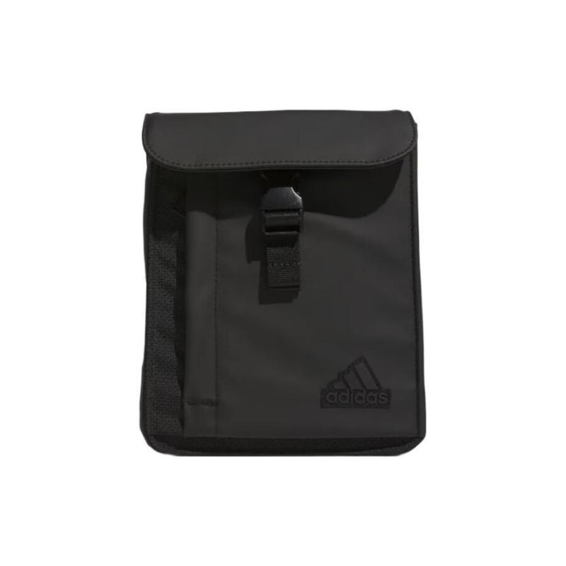 adidas Переработанная искусственная кожа Сумка через плечо Сумка на плечо Обычная Унисекс Черная Adidas IK7300