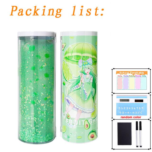 Электронный пенал для школы в японском стиле