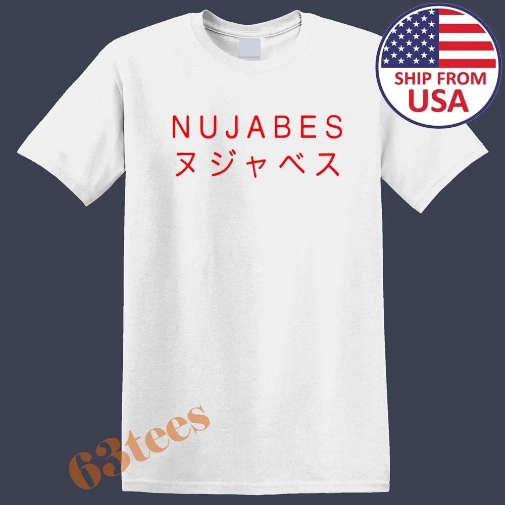 Nujabes Япония Кандзи Мужской Белый Размер S-5XL