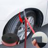 Расширенная уплотнительная лента для крыльев автомобиля, полоски для защиты от царапин, резиновые полосы для автомобильных колес, защита от грязи для бровей