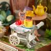 ROBOTIME Rolife 3D Puzzles Fancy Tea Yard DIY Miniature House DS038