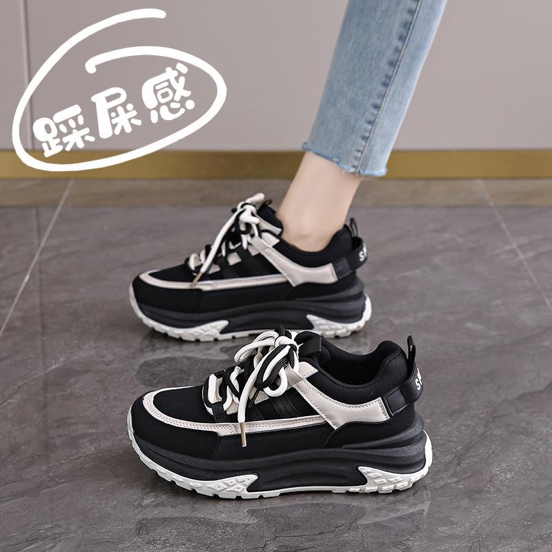Женские dad shoes 2025 Осень/Зима Новые Удобные и Модные Повседневные Спортивные Обувь