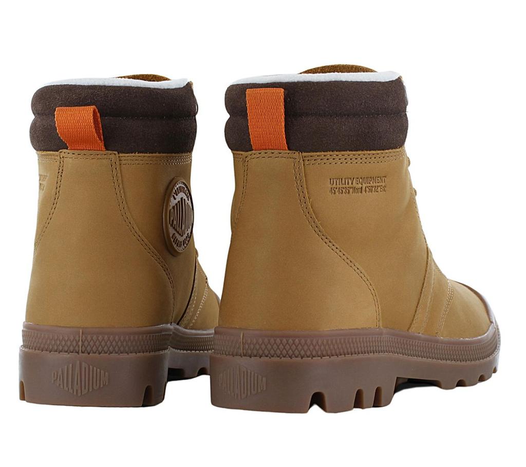 Palladium PallaBrousse SC WP+ Водонепроницаемые - Мужские ботинки Кожаные коричневые ботинки 08841-203 ОРИГИНАЛ