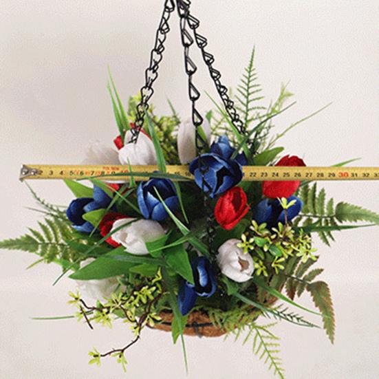 Цветок из искусственного шелка, не требующий полива, декоративный устойчивый к атмосферным воздействиям, практичный садовый цветок, настоящий сенсорный цветок-тюльпан из искусственного шелка, украшение для дома