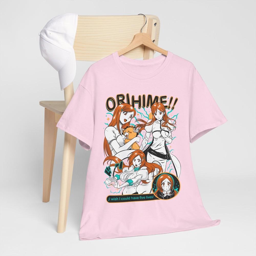 Orihime Inoue TShirt Zaraki Kenpachi Bleach Anime Ichigo Aizen Shirt gift