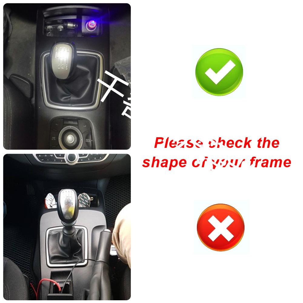 Ручка КПП Renault Laguna из натуральной кожи и чехол пыльника