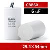 CBB60 Run Capacitor 450V AC 20uf with Wire  Run Round Capacitor for Motor,  3/4/5/6/8/10/12/15/16/18/20/25/30/35/40/45/50/60/70/80/90/100uf