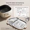 Bear 11.5L 3-Tier Multi-Function Electric Steamer CN plug (adapter included)