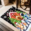 Happy Animal Adventure Area Rug Perfect for Hallway Dining Room Playrooms Outdoor Anti-slip Rug Anime Office Decor Perfect Gift for Friends & Family