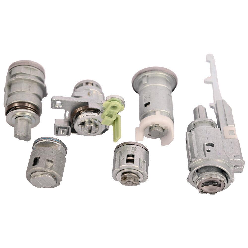 For 2003-2007 Honda Accord Ignition Switch Door Barrel Trunk Lock & Keys Kit New