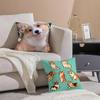 Чехол на подушку C-Corgi Льняная наволочка Мягкая Дышащая Защитная Декор Дивана Комнаты