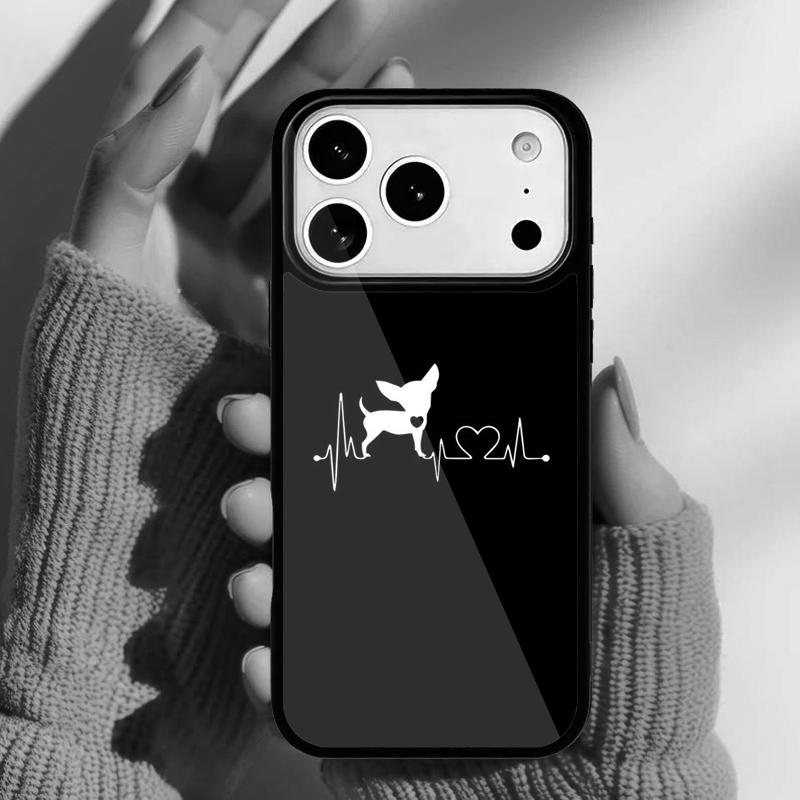 Супер крутой чехол для телефона с собакой чихуахуа для iPhone 17 Air 16e 15 14 13 Pro Max Задняя крышка для 12 11 Pro Coque