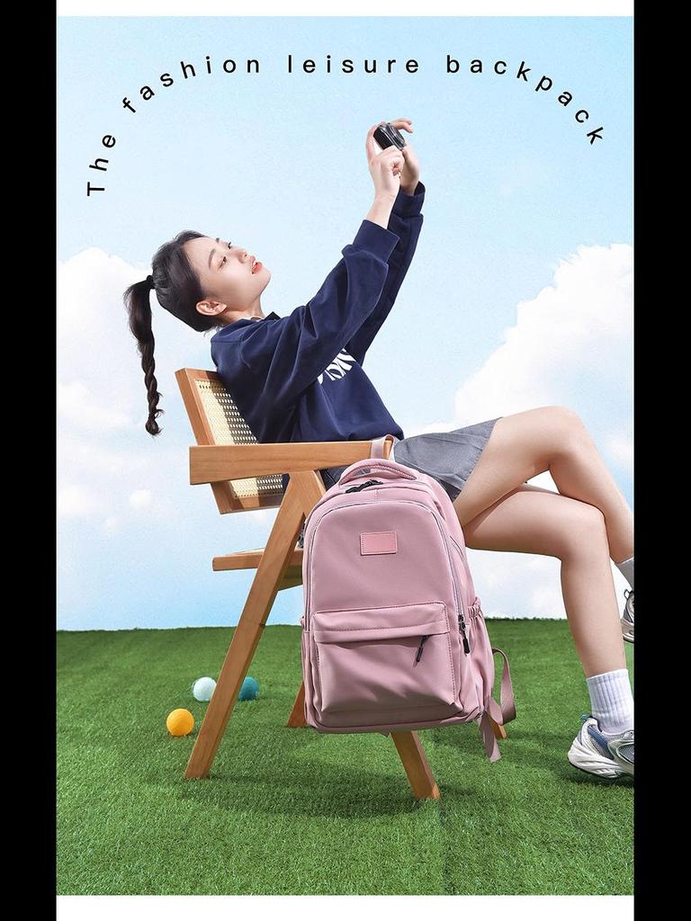 Корейский большой емкости водонепроницаемый Оксфорд школьный рюкзак для девочек