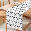 Vohado Lacrosse Table Runner Boy Lacrosse Sports Theme Birthday Party Decoration Classroom Home Kitchen Island Decor