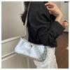 Polka Dot Bag Women's Commuting Underarm Bag Fashion Simple Niche Design Single Shoulder Small Square Bag