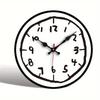 12-дюймовые стильные настенные часы для дома, гостиной, спальни