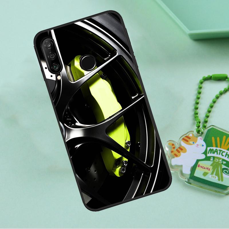 Колесо спортивного автомобиля Шина Скорость Для Huawei Nova 12s 12i 11i 7i 8i 9 10 SE Y91 Y90 Y60 Y70 Y72 Y61 P60 Pro P30 P40 Lite Чехол