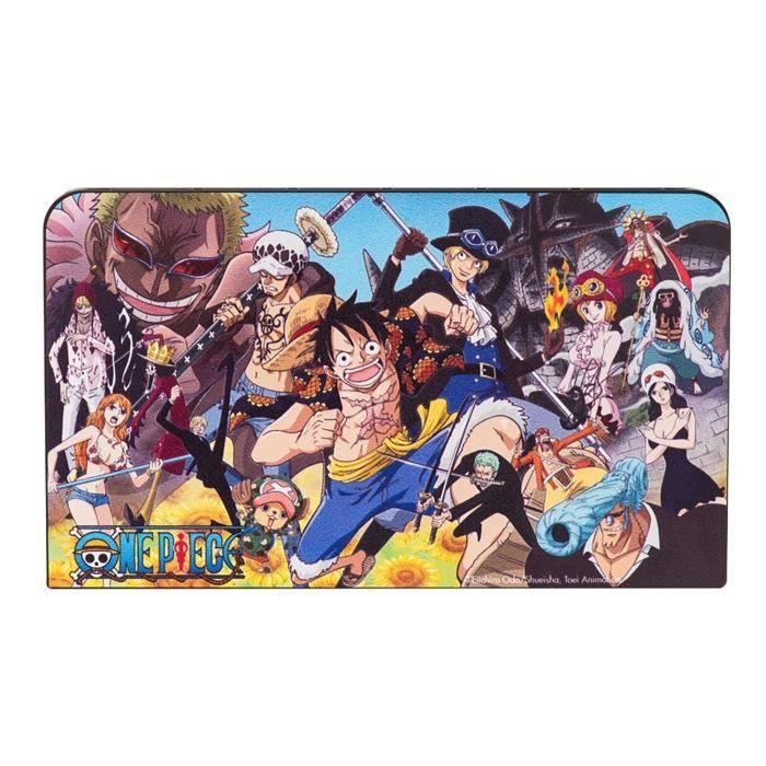 Dock Cover - Nintendo Switch - One Piece - Protection - 6 emplacements - Noir