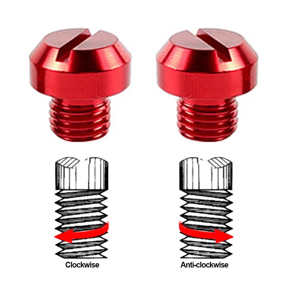 2 шт. M8 M10*1,25 винты для отверстия зеркала мотоцикла для Yamaha Honda Kawasaki Suzuki BMW Aprilia Ducati Universal