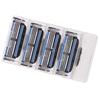 4Pcs Mens Razor Blades For Gillette Fusion 3-Layer Refills Shaver Replacement