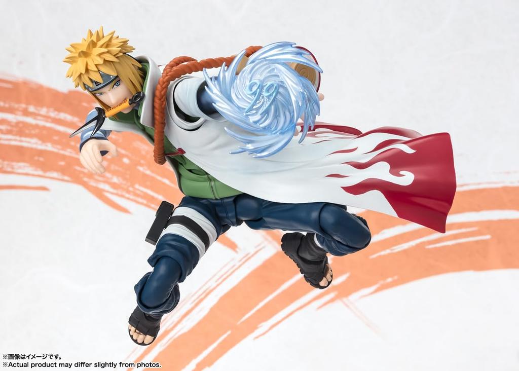 TAMASHII NATIONS NARUTO Минато Намикадзе 160 мм ПВХ АБС Окрашенная Подвижная Фигурка S.H.Figuarts -Издание NARUTOP99- Прибл.. &