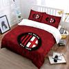 AC Milan Bedding Set Bedding Duvet Cover Set Duvet Cover Pillowcases Home Decor (1 * Duvet Cover 2 * Pillowcases, without duvet insert)